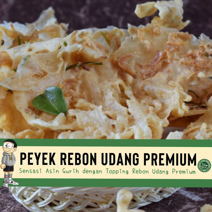 

PEYEK KOH NOBI UKURAN 10 LITER SUPER LARGE BISA MIX 3 RASA - TERI MEDAN