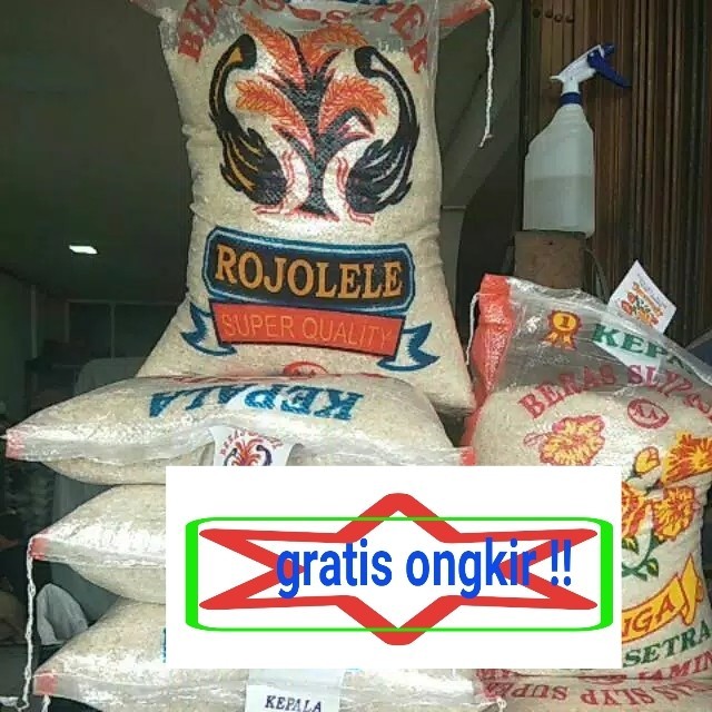

Beras Super Slyp merek ROJOLELE 10 kg pulen putih murah - GOSEND