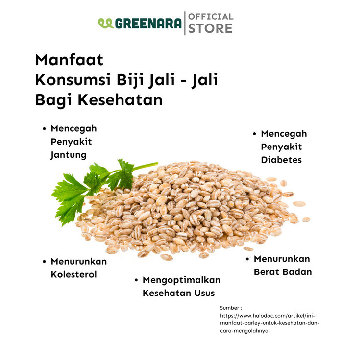 

Biji Jali - Jali 1 Kg / Natural Pearl Barley