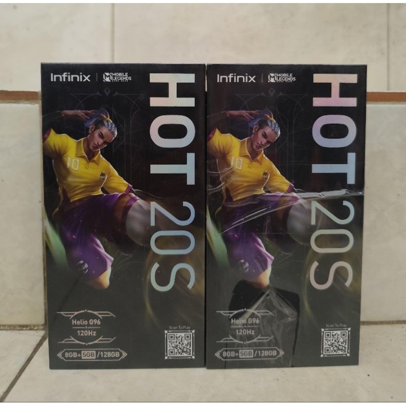 HP INFINIX HOT 20S Ram 8+128GB - Helio G96 - Batere 5000 mAh - Garansi Resmi 1 Tahun