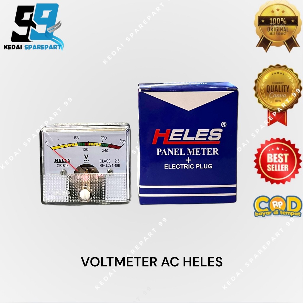VOLTMETER HELES CR 848