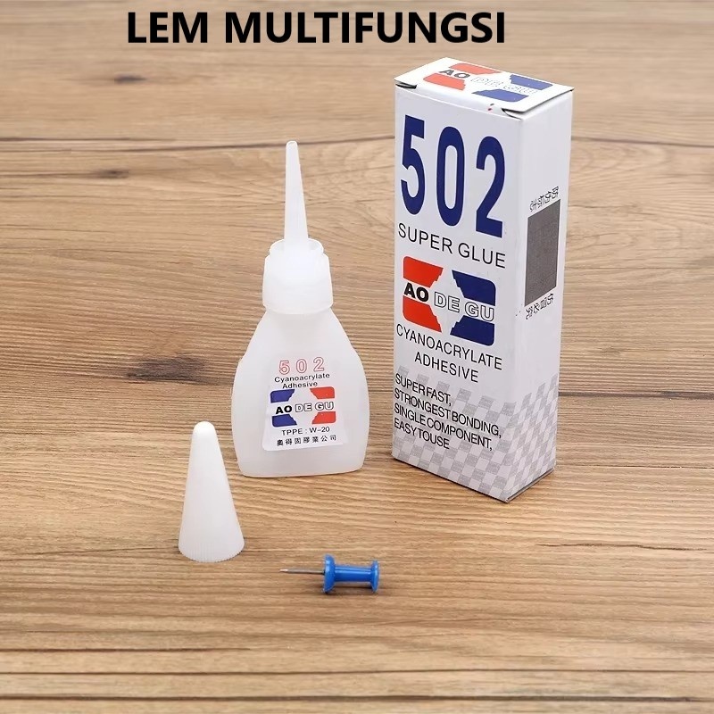 Das Lem 502 Lem china Super Kuat Lem Sepatu Serbaguna Glue Glu 502 Lem Kantor Multifungsi