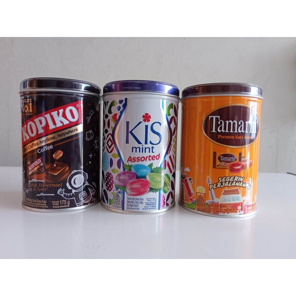 

PERMEN KOPIKO COFFE / KIS MINT / TAMARIN PERMEN SARI ASAM / KEMASAN KALENG