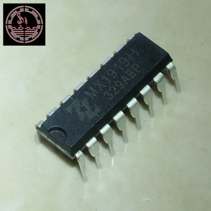 MX1919H Dip-16 MX1919 MX 1919H IC Part RC Penggerak Back Forward Chip Drive Motor Driver