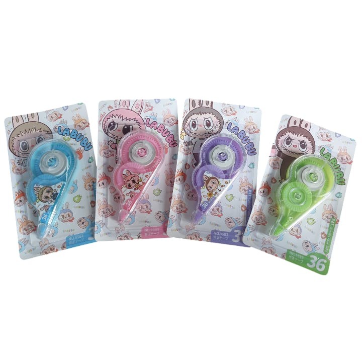 

COR TAPE 9583 36M / CORRECTION TAPE LABUBU / PENGHAPUS PULPEN LABUBU