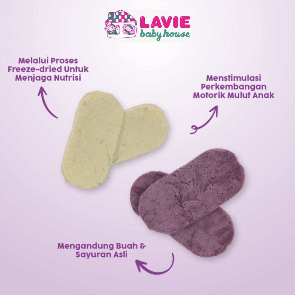 Pureats Melt Cracker - Sweet Potato & Banana Oat