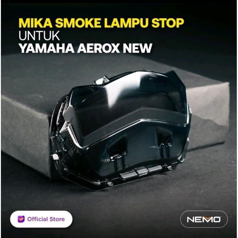mika lampu stop aerox new / old mika lampu belakang aerox new / old