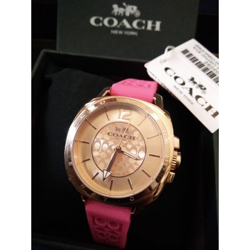 HAPPYFASHION Jam tangan COACH Rubber Original