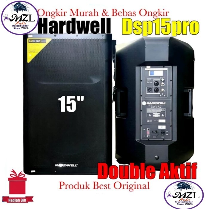 speaker Aktif Sound Hardwell Dsp15Pro 15 inch double aktif Power Full