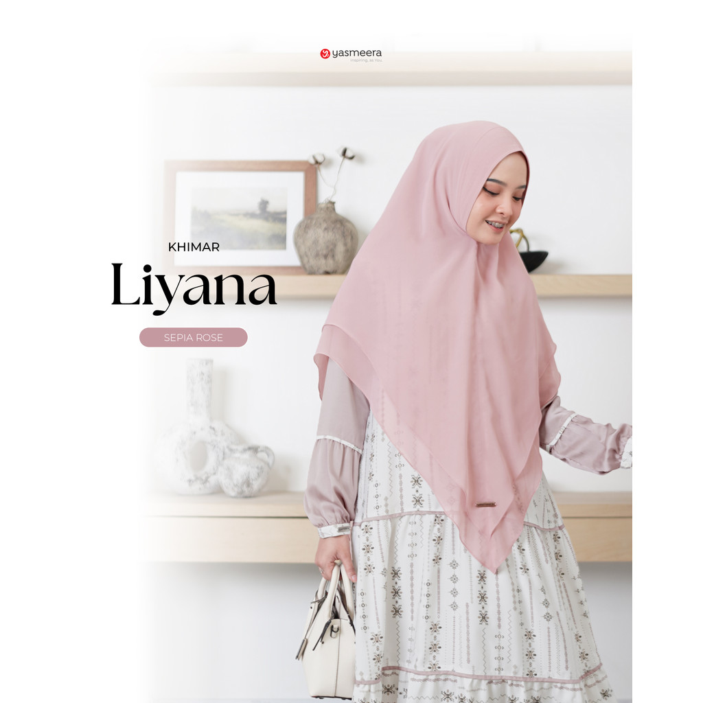 YASMEERA - Khimar Liyana Hijab Syar'i by Yasmeera