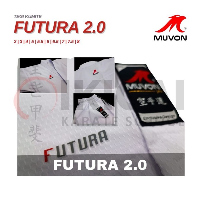 MUVON FUTURA 3.0 TEGI KUMITE Karate-Gi Baju Karate