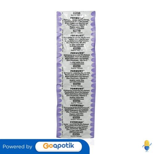 Vitamin Formuno Strip Isi 10 Kaplet