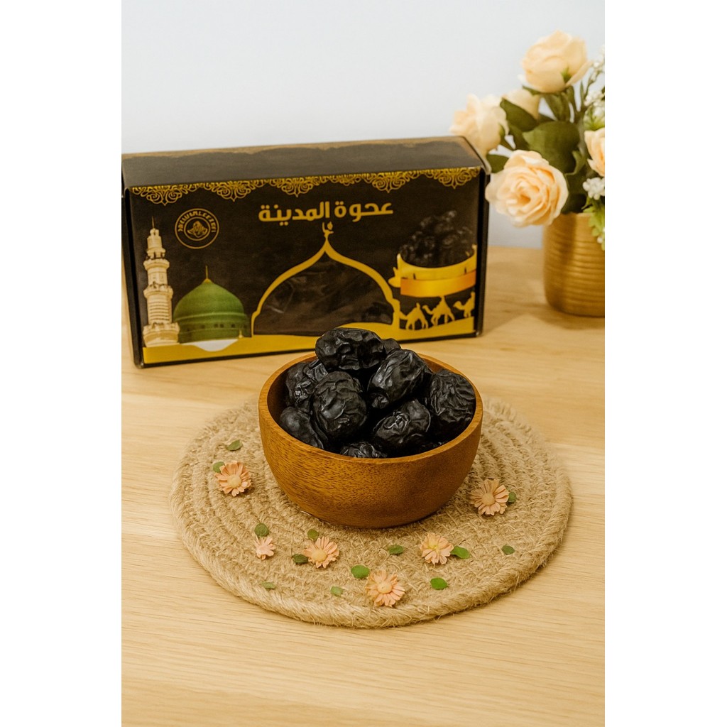 

Kurma Ajwa Al Madinah 500gr - Kurma Nabi Asli Madinah | Sunnah & Kaya Manfaat