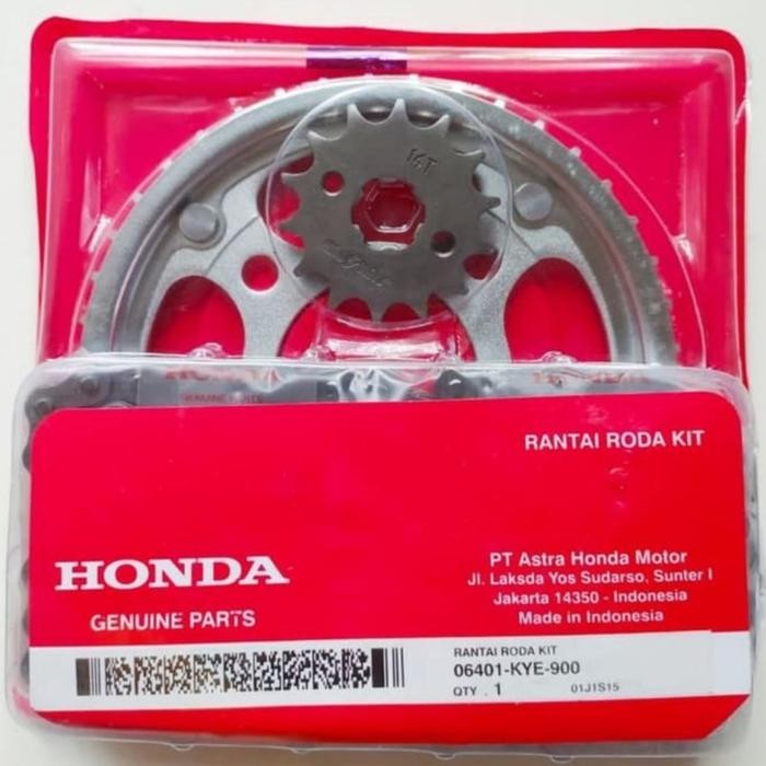GEAR SET HONDA NEW MEGAPRO/VERZA/CB 150/CBR 150R/ CB150 OLD/ORI HGP