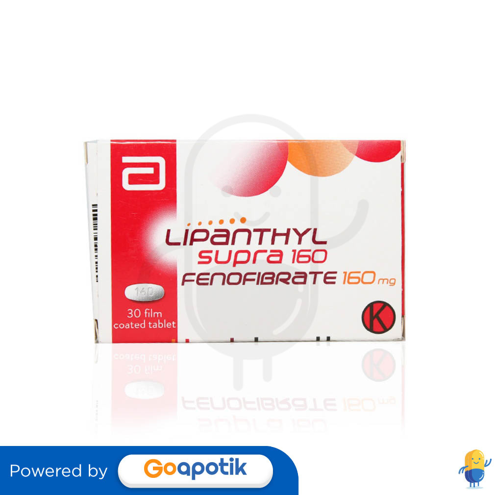 Lipanthyl Supra 160 Mg Box 30 Tablet