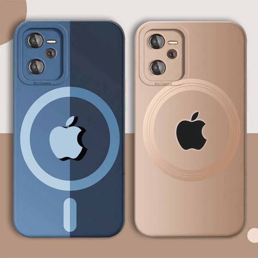 Kesing Silikon TPU Prokamera Realme C35 / Narzo 50A Prime / Narzo 50A Motif Iphone Terbaru TPU Proka