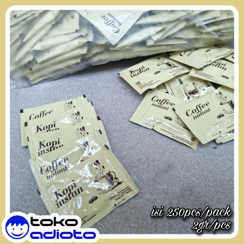 

Ready Kopi Sachet isi 250pcs / Kopi Instan / Coffee Instant / Coffee Sachet / Kopi Hotel