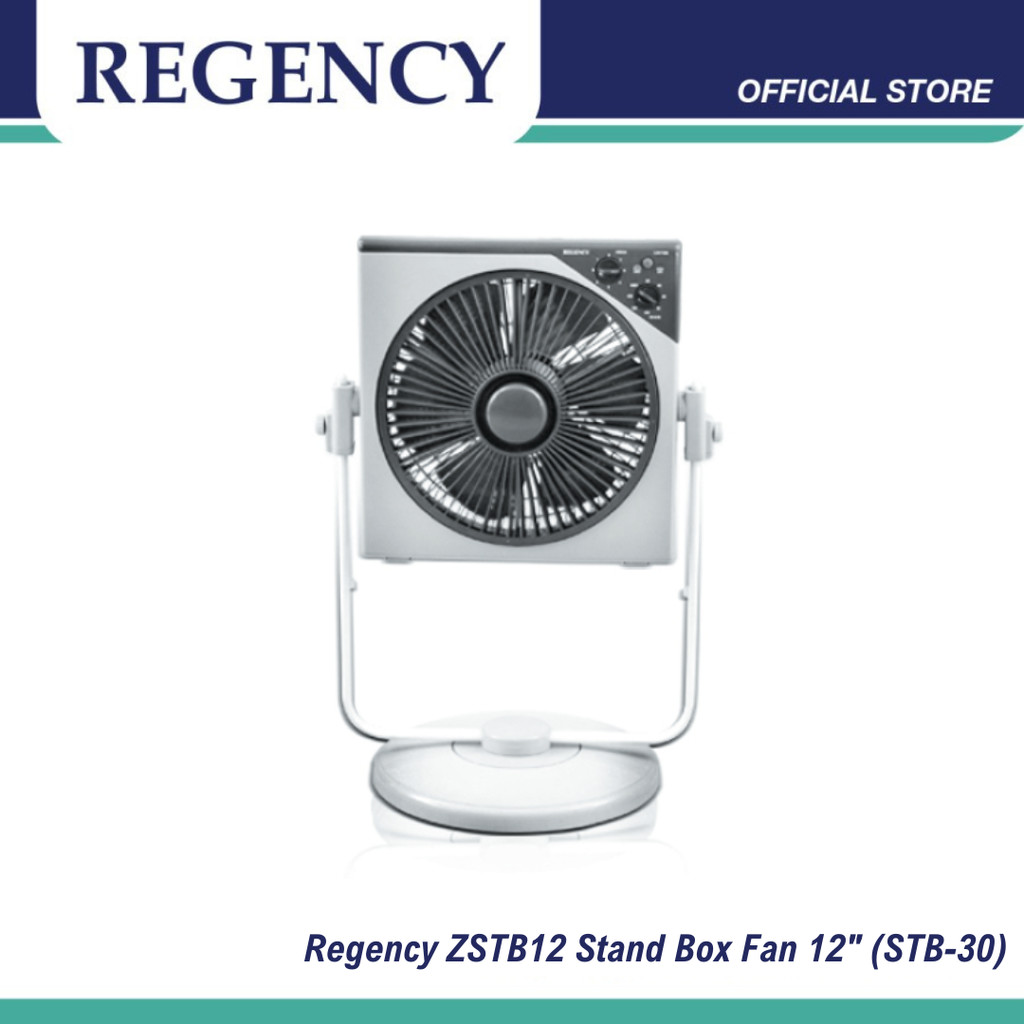 Kipas Angin Regency ZSTB12 Stand Box Fan 12" (STB-30)