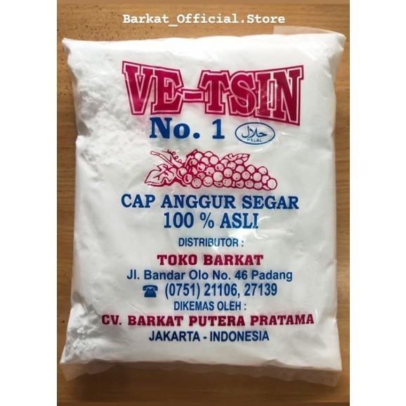 

Vetsin Cap Anggur Barkat 1 kg