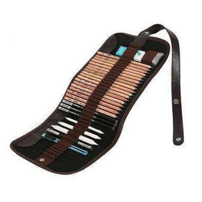 

JAMIN MURAH !!!set 29 pensil sketsa gambar sketch drawing pencil free pouch exclusive(BISA LANGSUNG ORDER)