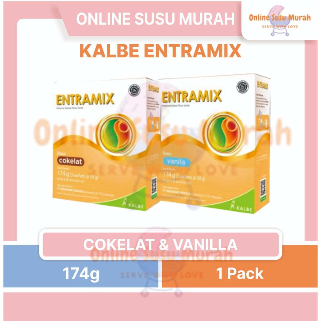 

ENTRAMIX VANILA COKLAT 174GR SUSU DEWASA 174 GR SSKD