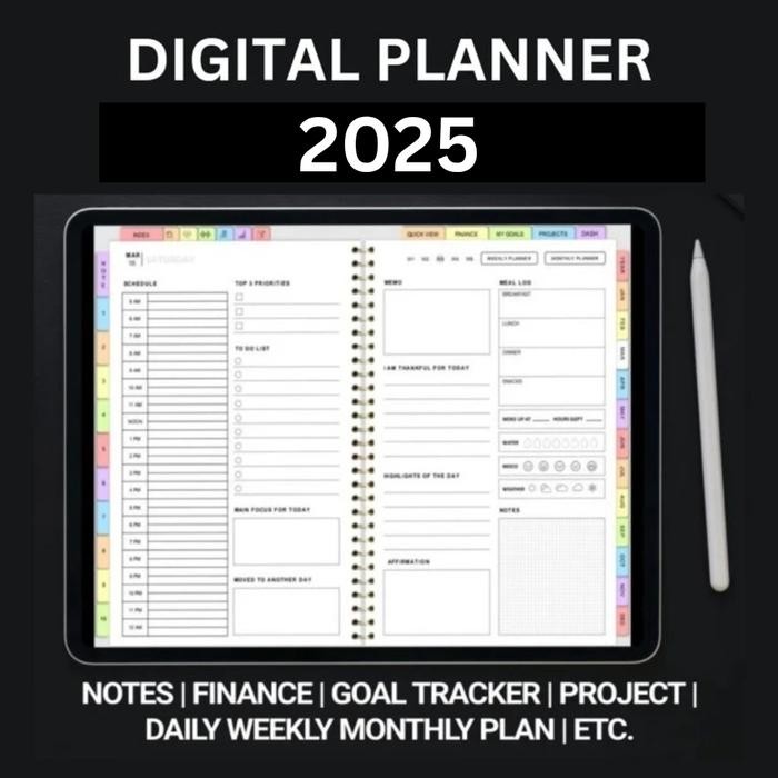 

READY 365 Hari Android 2024 Digital Planner Notes Buku Catatan Diary Book - Hitam SIAP KIRIM