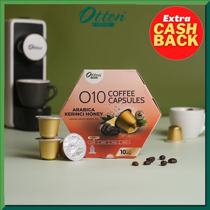 

Kopi Kapsul - O10 Arabica Kerinci Honey Coffee Capsule - Kompatibel Mesin Nespresso