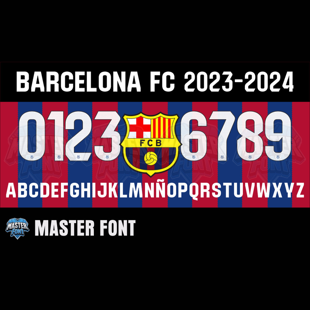 Nameset Jersey - Barcelona 2023