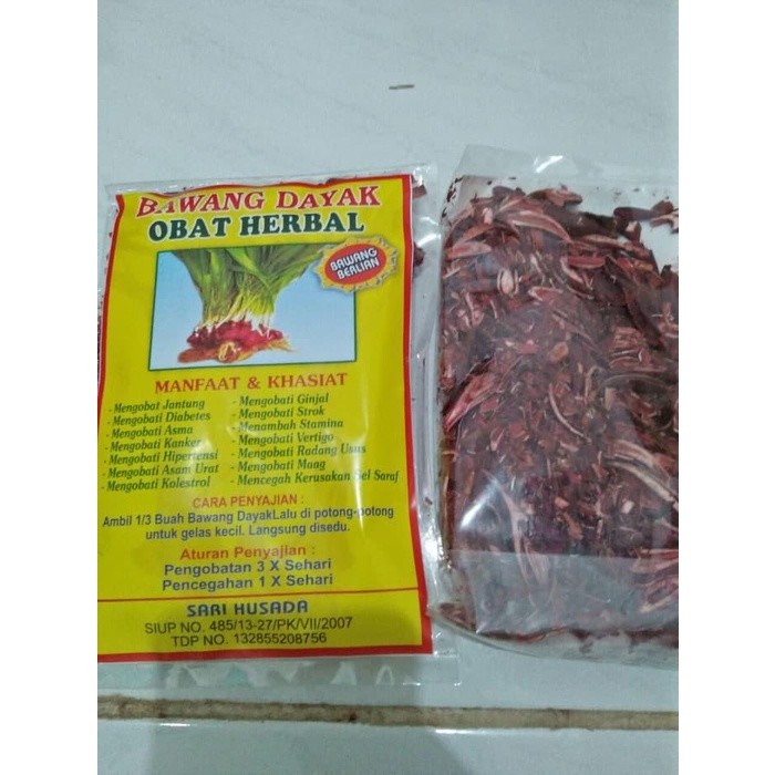 

Bawang Dayak/Berlian Instant Kering Rajang Obat Segala Macam Penyakit 175gr