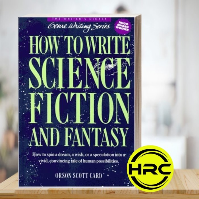 How to write Science fiction and Fantasy Card, Orson Scott