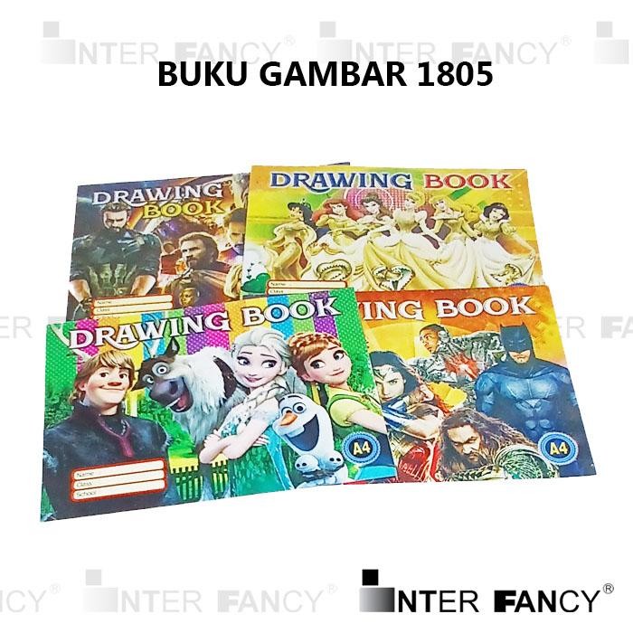 

Buku Gambar A4, Buku Gambar A4 Lucu Fancy, Drawing Book A4, Kertas Paper. Merk Kaya, tipe 1805 Buku untuk menggambar ukuran A4. Kertas Putih dengan ketebalan sesuai, Cover ada 4 gambar. Harga tertera 1 Pak = 10 buku