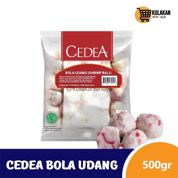 

Cedea Bola Udang Shrimp Ball 500 Gram- ARDABA FROZEN
