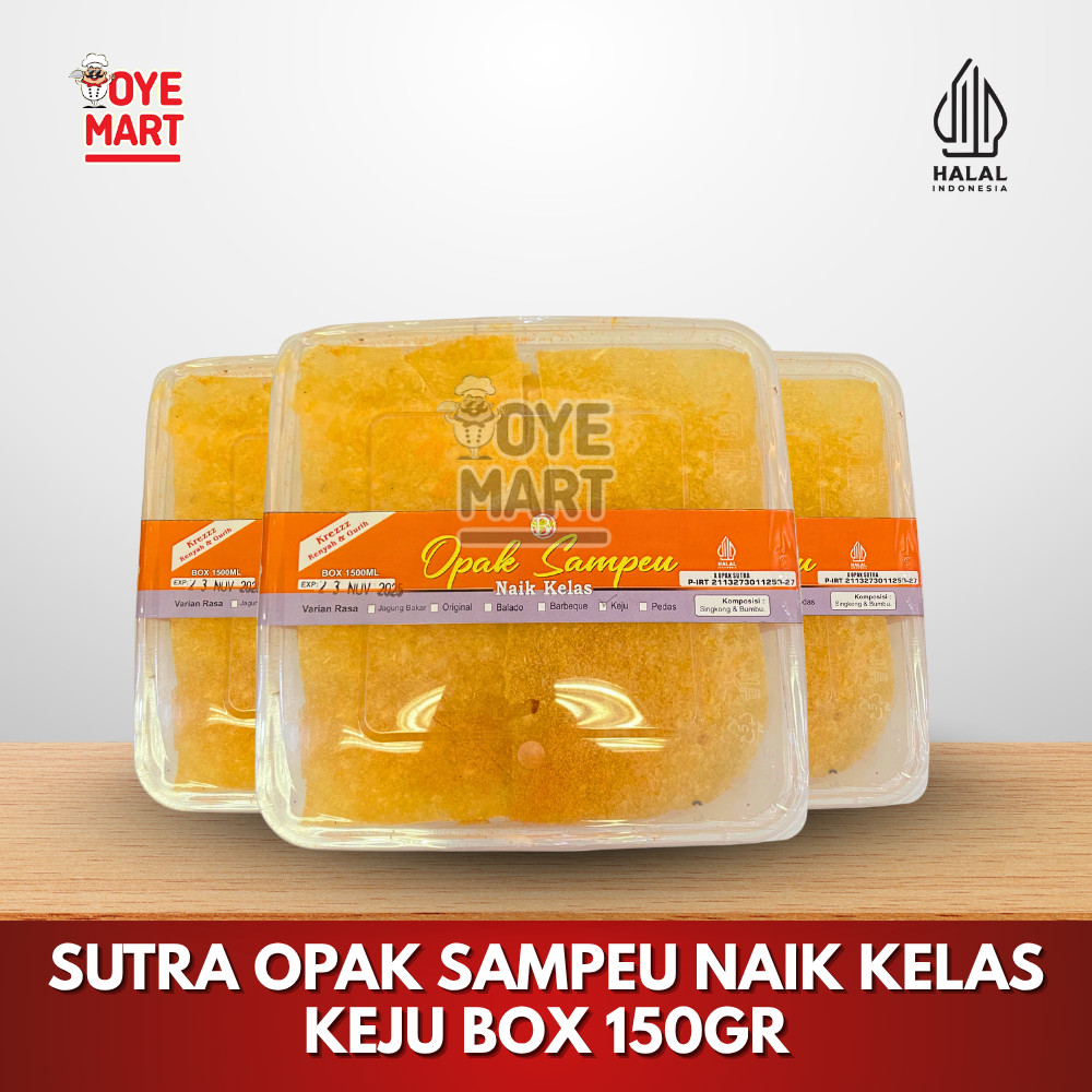 

SUTRA OPAK SAMPEU NAIK KELAS BBQ BOX 150gr