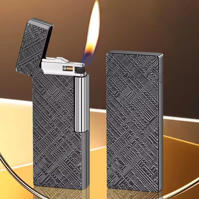 Promo Mancis Korek Api Dupont Slim 4907 Korek Isi Ulang Vintage Classic Tipis Hadiah Plus Gift Box