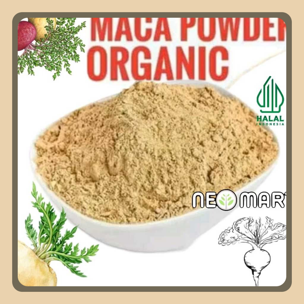 

Organic Maca Powder 500gr/ Peruvian Ginseng Bubuk 500gr / Maca 50gram