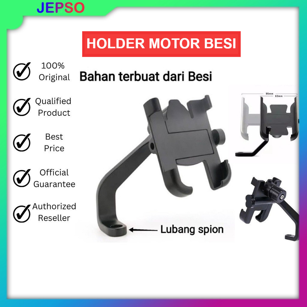 Holder HP Motor Spion Bahan Besi / holder spion motor / holder motor / holder besi