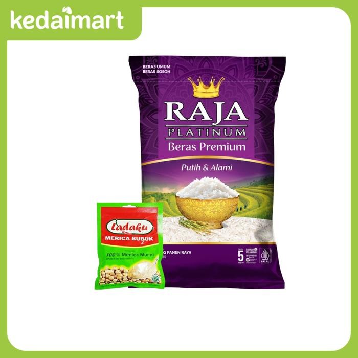 

KM Paket Beras Raja Platinum 5 Kg dan Ladaku Merica Bubuk Pcs - Spesifikasi