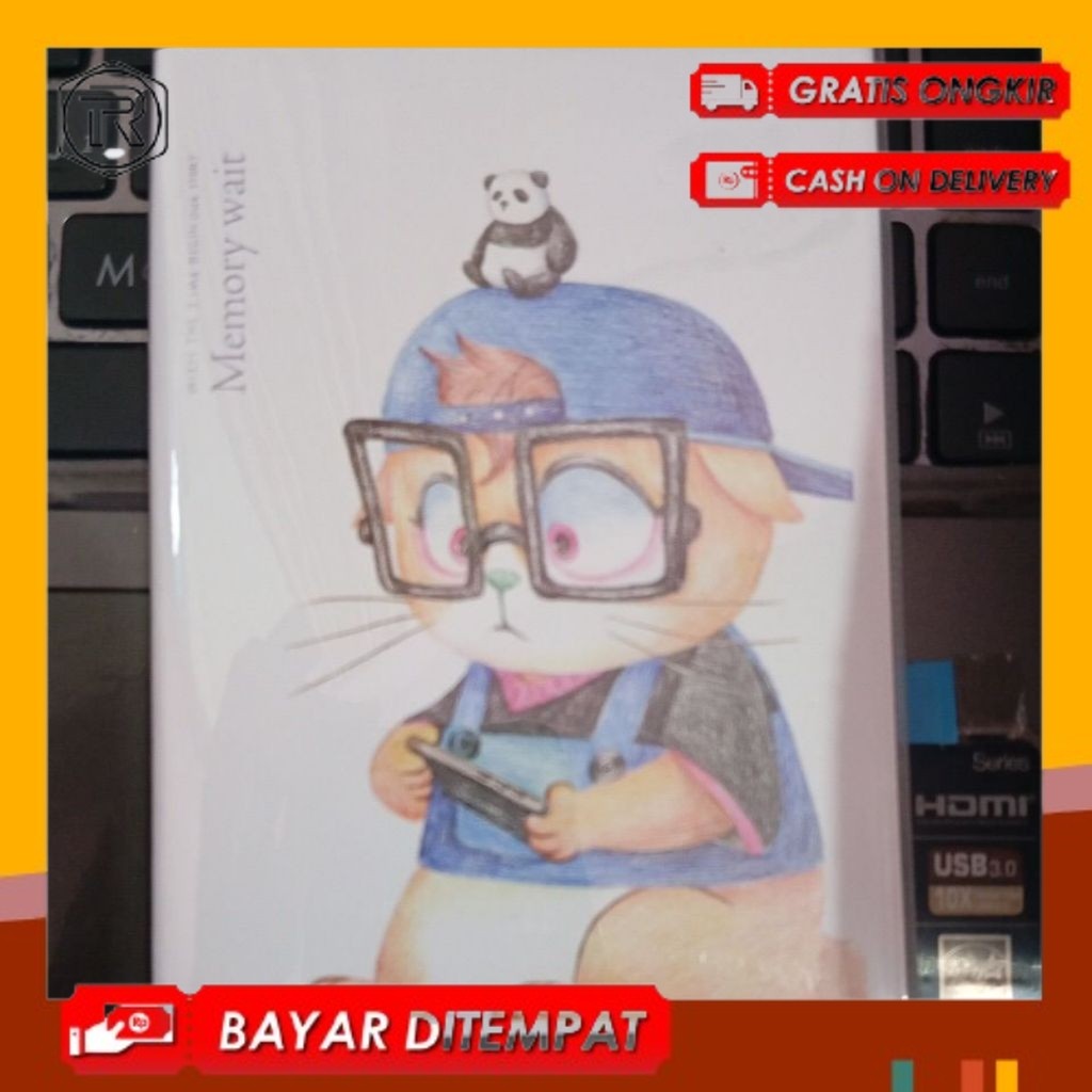 

Notebook / Buku Catatan A6 Sampul Plastik