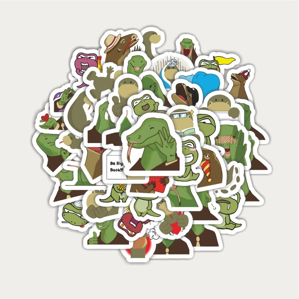 

Sticker Pack Sticker Hewan Komodo | Sticker TUMBLR | Stiker LAPTOP KOPER HELM