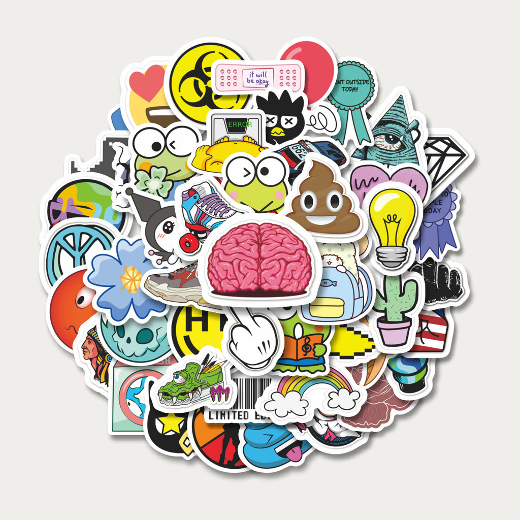 

Sticker Pack Noob Pack Stiker Random V2 Stiker | Sticker TUMBLR | Stiker LAPTOP KOPER HELM