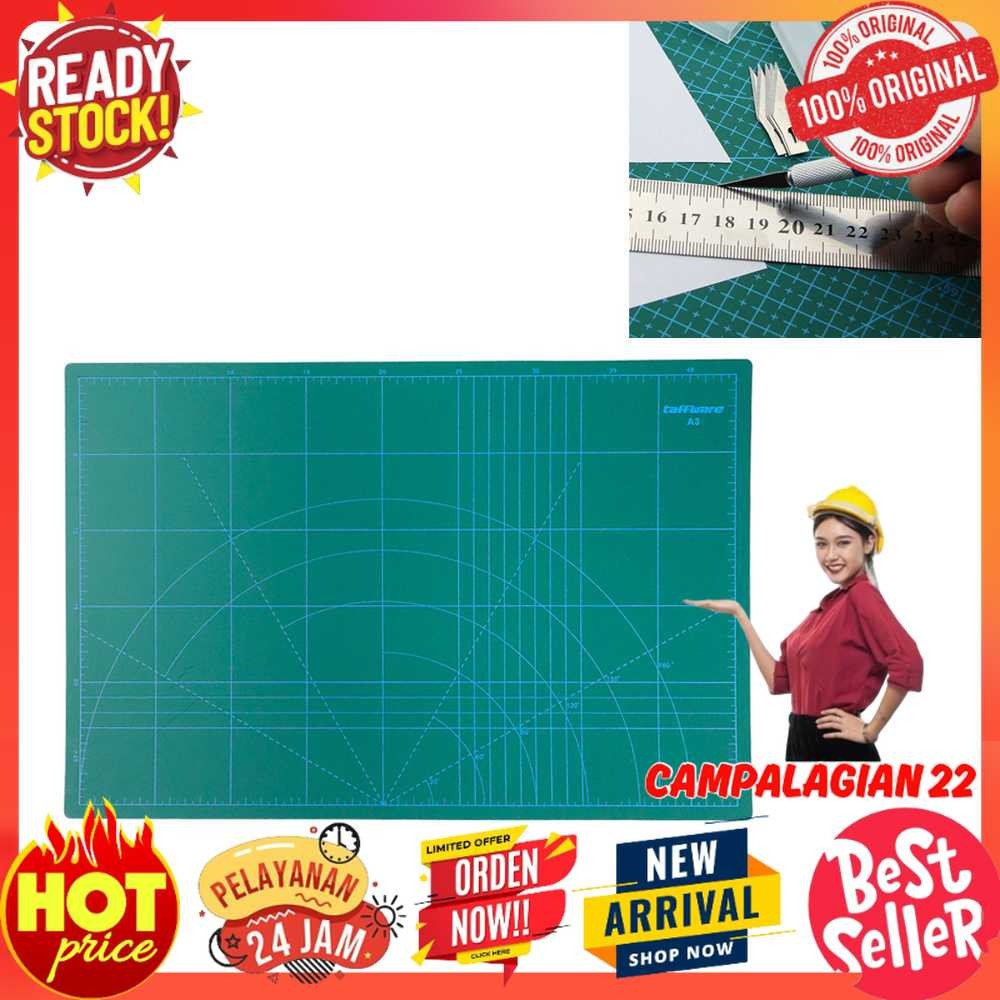 

Taffware Alas Potong Work Cutting Mat Pad A3 45x30cm - GKSA3