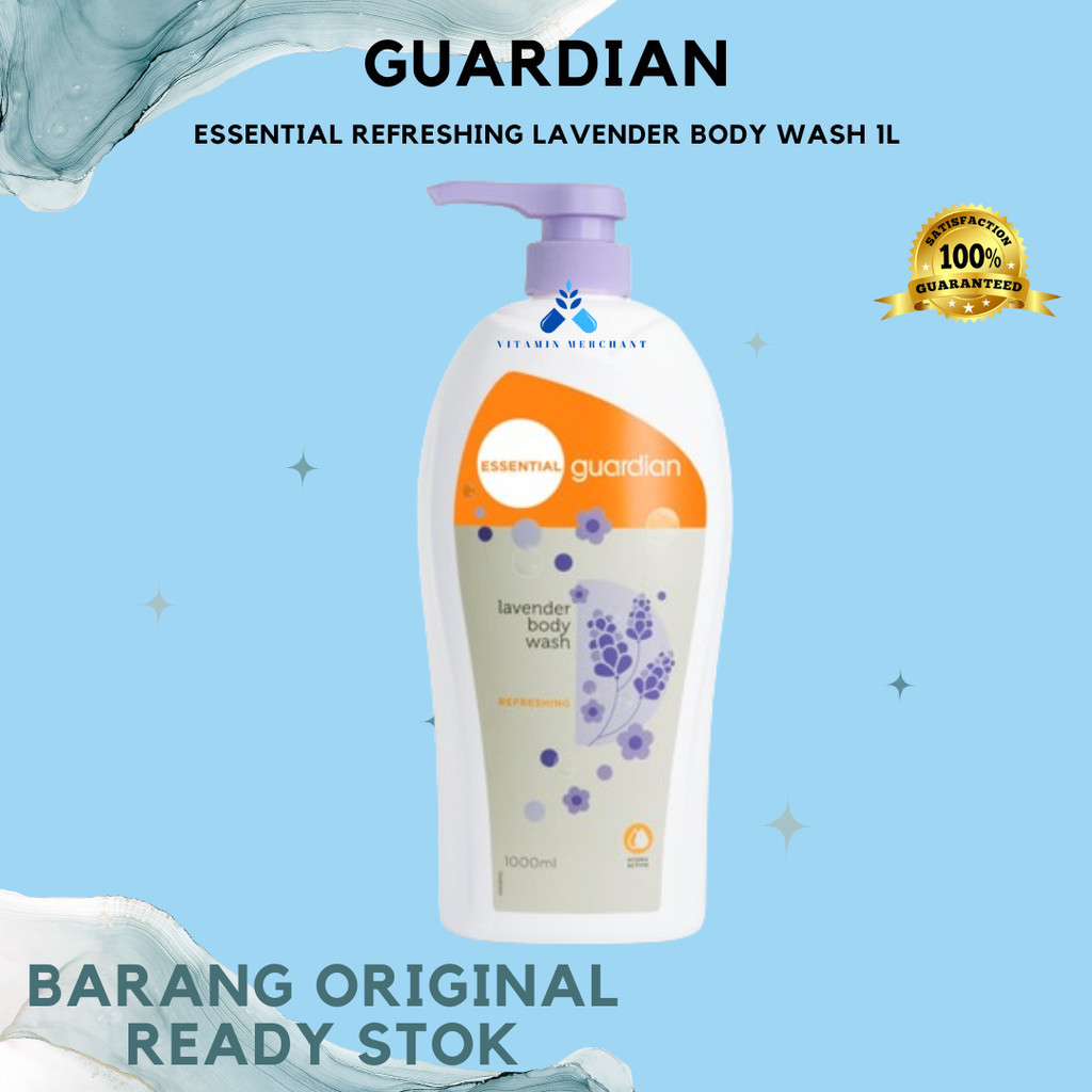 Guardian Essential Refreshing Lavender Body Wash 1L - vm2