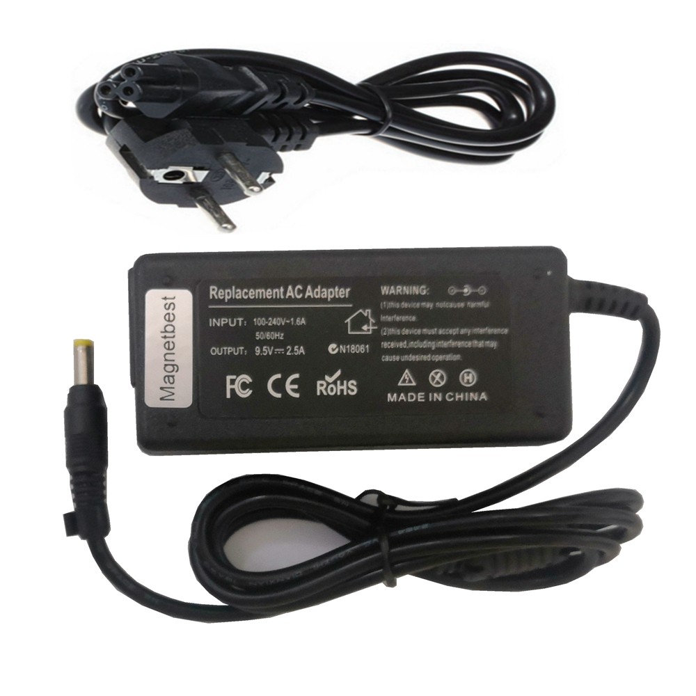 Laptop AC Adapter Charger 9.5V 2.5A For Asus Eee PC 700 701 SDX 900 2G 4G surf 8G Netbook Mini Noteb