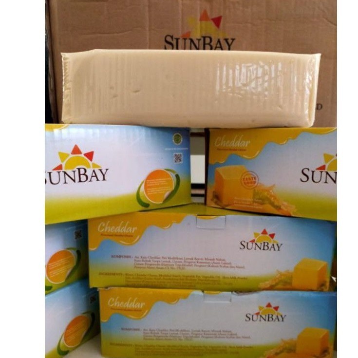 

Keju cheddar sunbay 2 kg/cheese SUNBAY