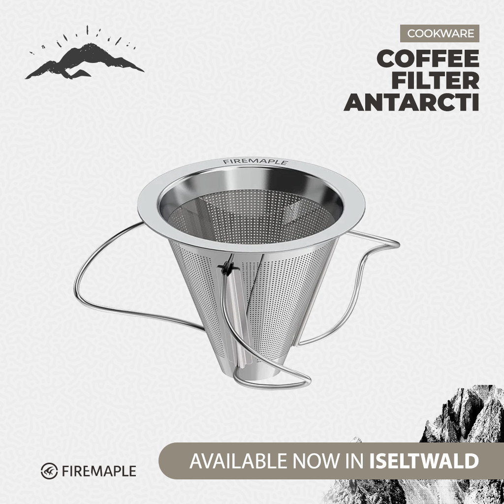 Firemaple Antarcti Coffee Filter Stainless Steel Foldable Bracket Camping