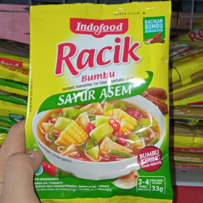 

Racik Sayur Asem 1 rcg / bumbu instan