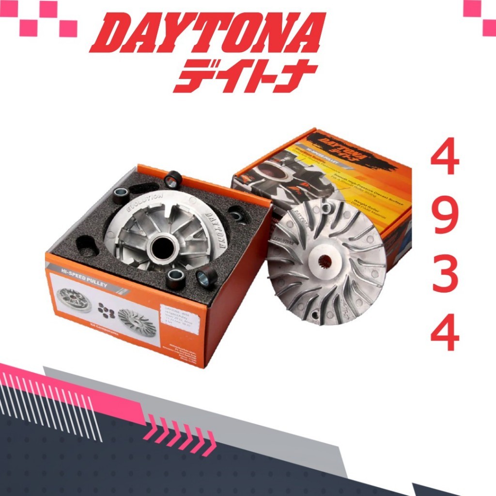 RUMAH ROLLER AEROX 155 / NMAX 155 (KOMPLIT KIPAS ROLLER dan ROLLER) 4934 DAYTONA