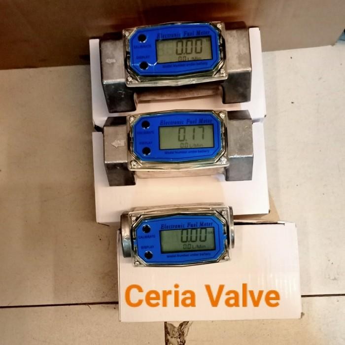 Flowmeter Digital Turbine 2'' Inchi / Flowmeter Turbine 2''