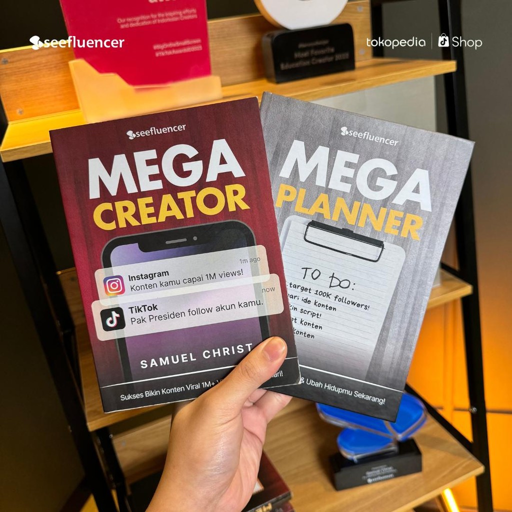 

[BUNDLE 1] Buku Mega Creator + Mega Planner by Samuel Christ