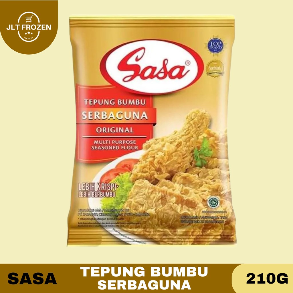 

Sasa Tepung Bumbu Serbaguna 210g / Tepung Bumbu Instan / Tepung Krispi / Tepung Serbaguna